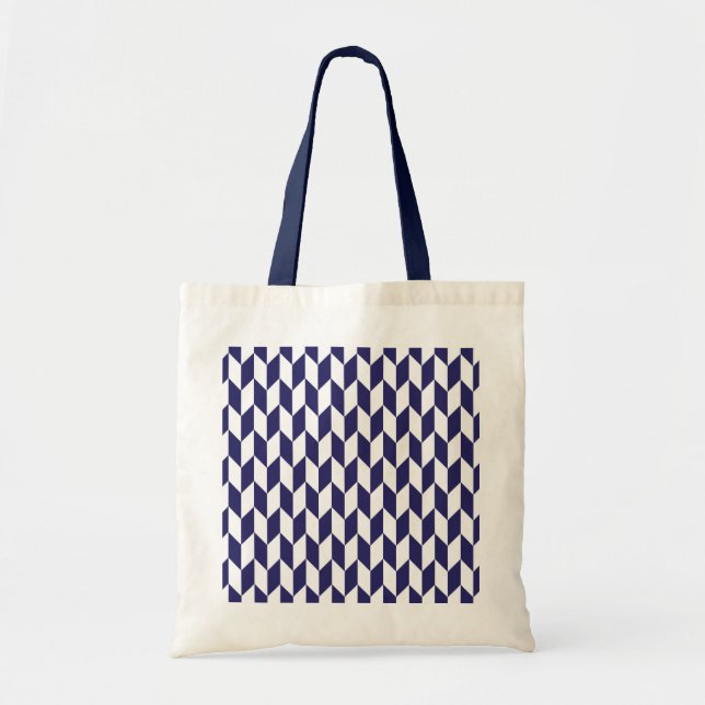  Japanese Blue Tote Bag (Front)