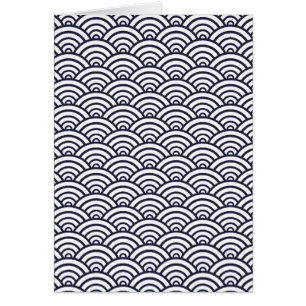 Japanese Blue Waves Seigaiha Sea