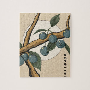 Japanese Blueberries Jigsaw Puzzle