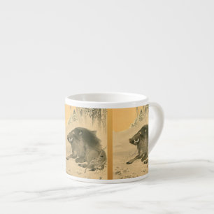 Japanese Boar Painting Pig Year Expresso Mug