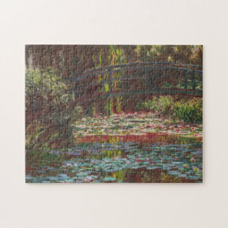 Japanese Bridge and Water Lilies ~ Claude Monet Jigsaw Puzzle