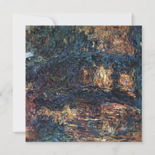 Japanese Bridge by Claude Monet, Vintage Fine Art