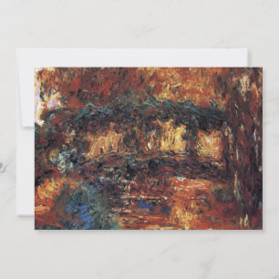 Japanese Bridge by Claude Monet, Vintage Fine Art