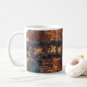 Japanese Bridge by Claude Monet, Vintage Fine Art Coffee Mug