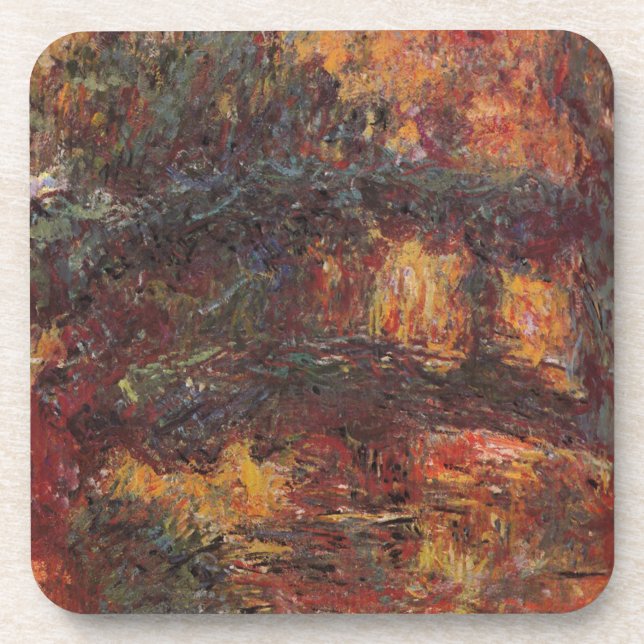 Japanese Bridge - Claude Monet - c1920 Coaster (Front)