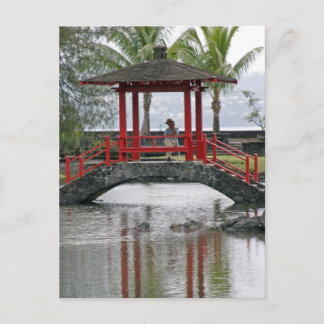 Japanese Bridge in Hilo, Hawaii Postcard