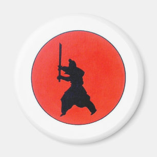 Japanese Bushido Way Of The Warrior Ninja Magnet