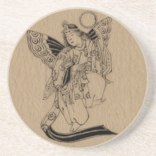 Japanese Butterfly Angel Coaster