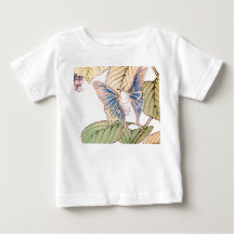 JAPANESE BUTTERFLY TODDLER GIRL TOP CUSTOM NAME