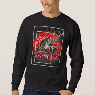 Japanese Carp Fish Japanese Koi Sweatshirt