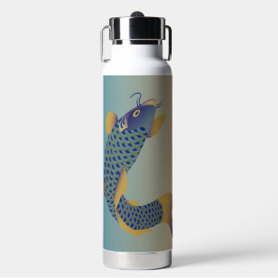 Japanese Carp Pattern Water Bottle
