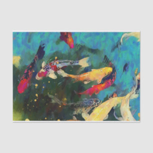 Japanese carp Tissue Paper