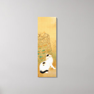 Japanese Cat, Takeuchi Seihō, Japanese Art Canvas Print