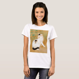 Japanese Cat, Takeuchi Seihō, Japanese Art T-Shirt