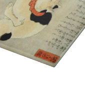 Japanese Cat, Utagawa Kuniyoshi Cutting Board (Corner)