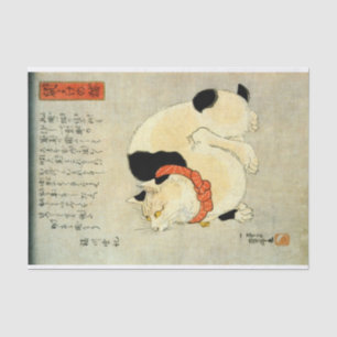 Japanese Cat, Utagawa Kuniyoshi Tissue Paper