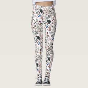 Japanese Cats, Kuniyoshi, Ukiyo-e Leggings