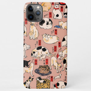 Japanese Cats Ukiyo-e Art Funny iPhone 11Pro Max Case