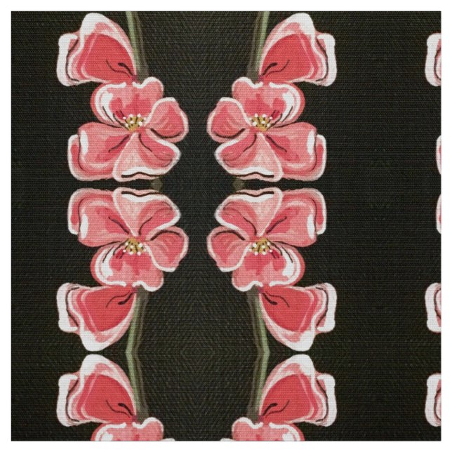 Japanese Cherry Blossom Fabric (Swatch)