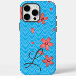 Japanese Cherry Blossom Floral iPhone 16 Pro Max Case