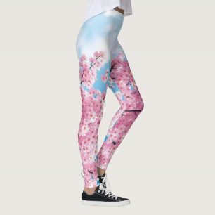 Japanese cherry blossom Leggings