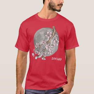 Japanese Cherry Blossom Sakura  T-Shirt