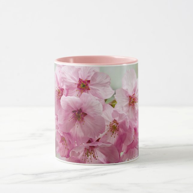 Japanese Cherry Blossom - Spring Flower Mug (Center)