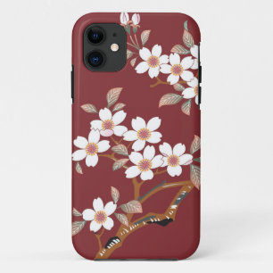 Japanese Cherry Blossoms iPhone 11 Case