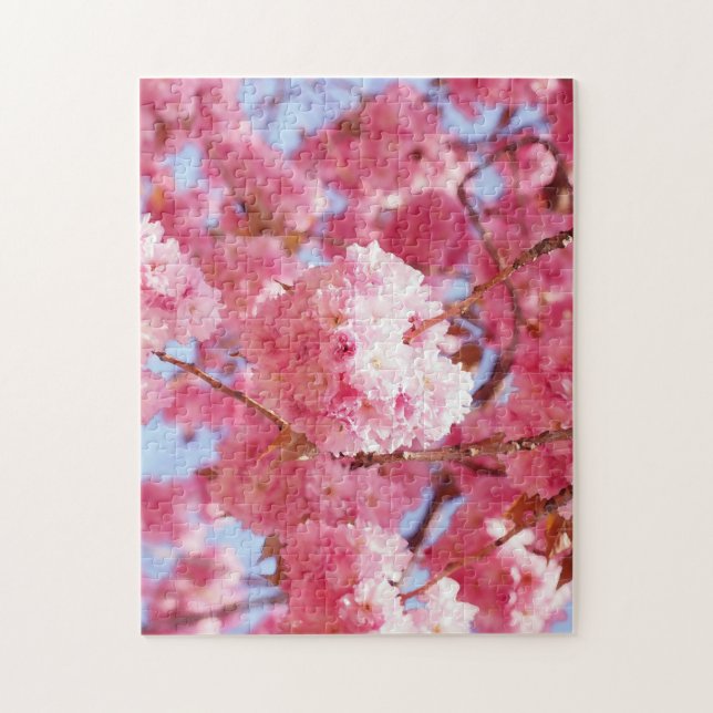 Japanese Cherry Blossoms Jigsaw Puzzle (Vertical)