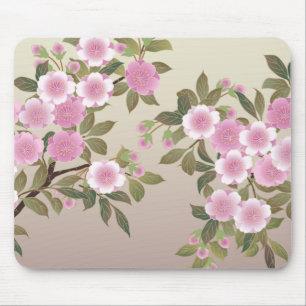 Japanese Cherry Blossoms Mouse Mat