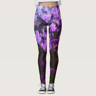 Japanese Cherry Blossoms Pair of Customised Modern Leggings