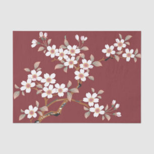 Japanese Cherry Blossoms Tissue Paper