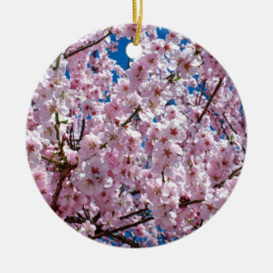 Japanese cherry Flower Ceramic Tree Decoration