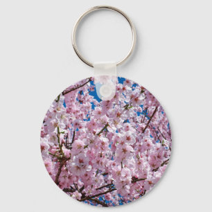 Japanese cherry Flower Key Ring