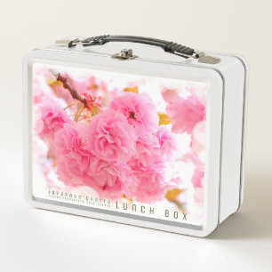 Japanese Cherry Metal Lunch Box