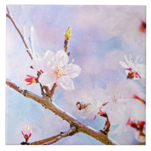 Japanese Cherry - Sakura In Bloom Tile