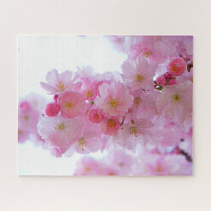Japanese Cherry Tree Flower Jigsaw Puzzle