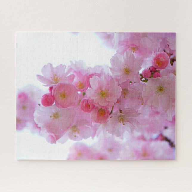 Japanese Cherry Tree Flower Jigsaw Puzzle (Horizontal)