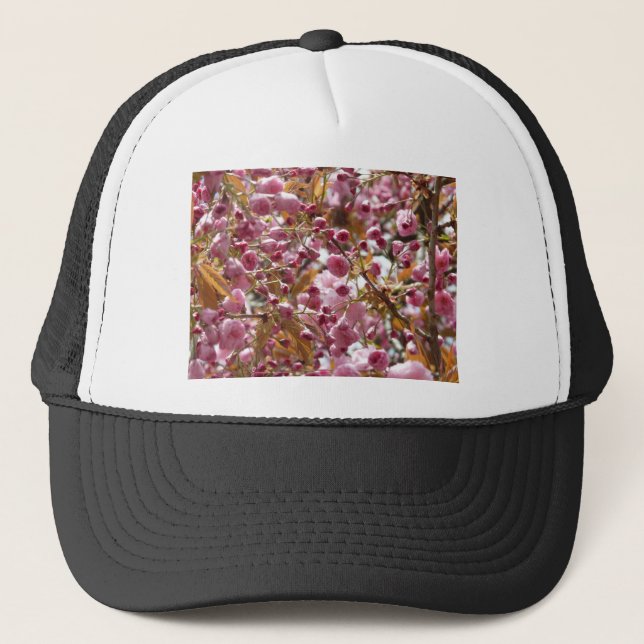 Japanese Cherry Trees Trucker Hat (Front)