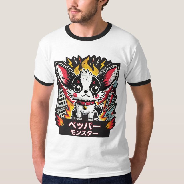 Japanese Chihuahua Monster Tee (Front)