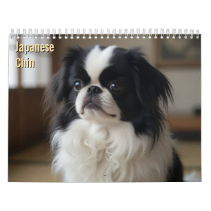 Japanese Chin 2027 Wall Calendar