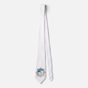 Japanese Chin at the Beach Tie