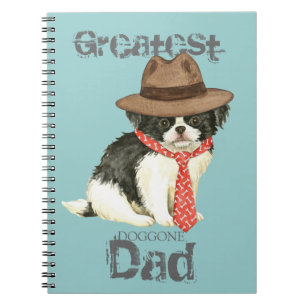 Japanese Chin Dad Notebook