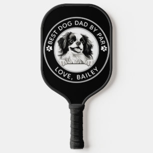 Japanese Chin Dog Personalised Pickleball Paddle