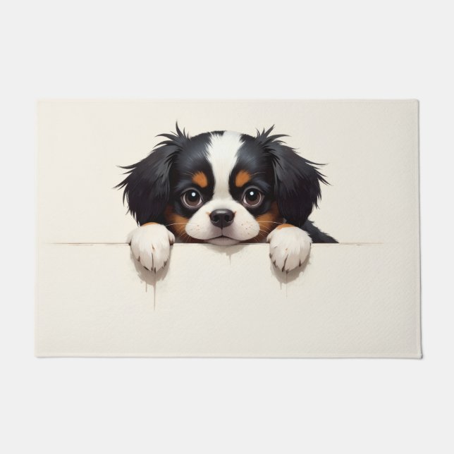 Japanese Chin Doormat Art (Front)