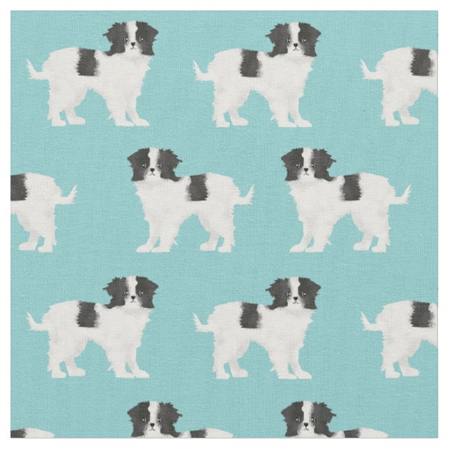 japanese chin fabric, light blue fabric (Close Up)