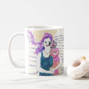 Japanese Chin Lady Mug
