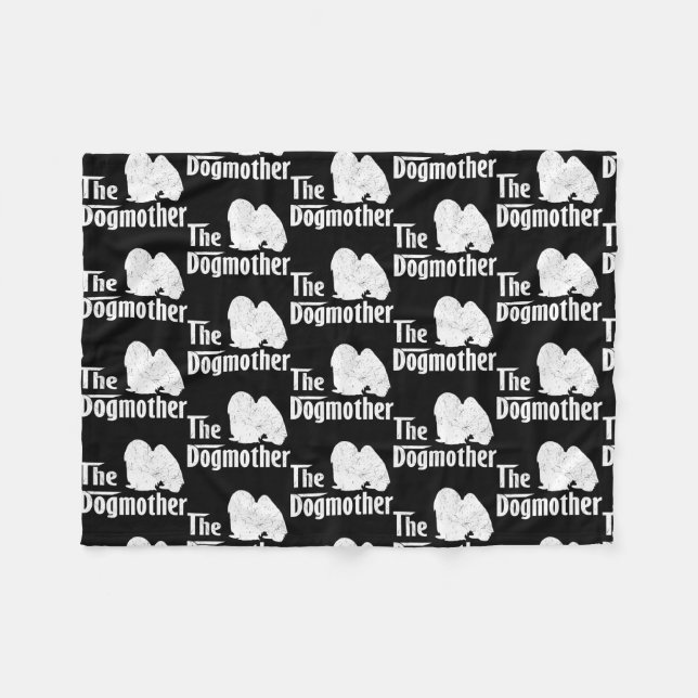 Japanese Chin Lover Gifts Dog Mom Mother's Day  Fleece Blanket (Front (Horizontal))