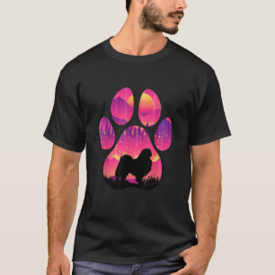 Japanese Chin Paw Mom Dad Dog Women Men T-Shirt