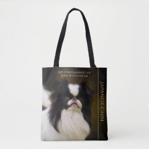 Japanese Chin Presentation Tote Bag
